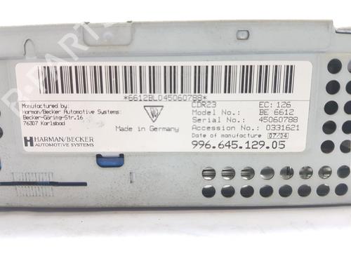 Radio PORSCHE BOXSTER (986) 2.7 | BP29928035E6 