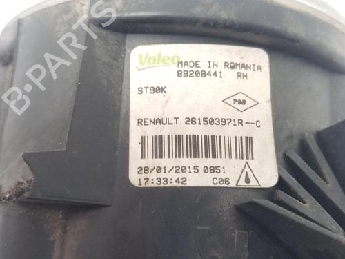Højre foran tåkelykt RENAULT CAPTUR I (J5_, H5_) 0.9 TCe 90 | BP29597785C31