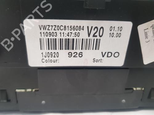 Kombiinstrument VW GOLF IV (1J1) 1.4 16V | BP29575874C47 