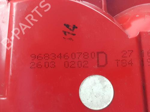 Right taillight PEUGEOT 3008 I MPV (0U_) 1.6 HDi | BP26667552C35 