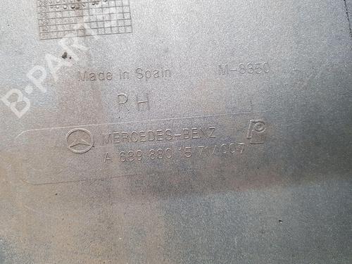 Corner bumper MERCEDES-BENZ VITO / MIXTO Van (W639) 120 CDI (639.601, 639.603, 639.605) | BP27689234C117 