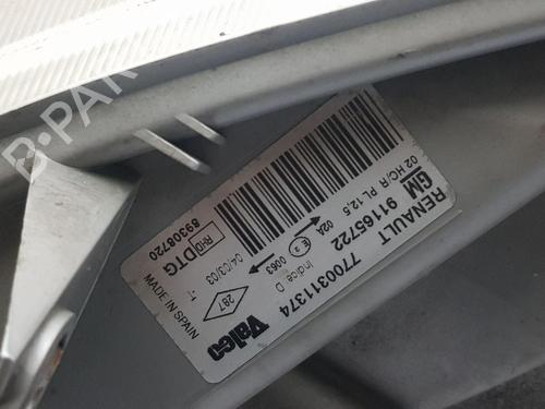 Right headlight RENAULT TRAFIC II Van (FL) 1.9 dCi 100 (FL0C, FL0K, FL0B) | BP36240875C29 - Image 9