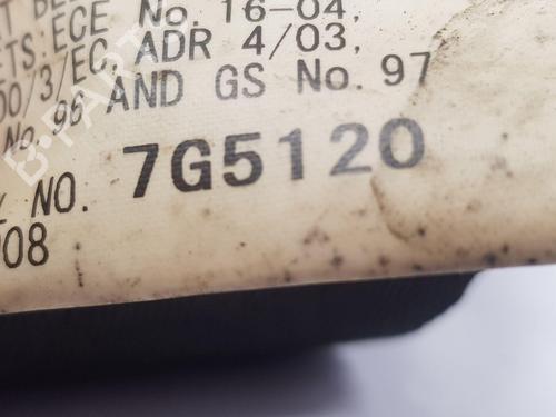 Rear center seatbelt NISSAN NAVARA NP300 (D40) 2.5 dCi 4WD | BP22672284I27 