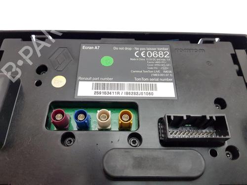 Radio RENAULT MEGANE III Hatchback (BZ0/1_, B3_) 1.6 16V (BZ1B, BZ1H) | BP22661826E6 