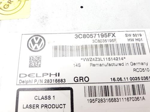 Radio VW SCIROCCO III (137, 138)  | BP22207475E6 