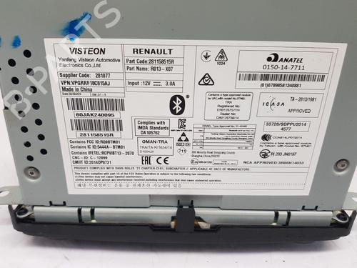 Radio DACIA SANDERO II 1.0 SCe 75 (B8JC, B8JD, B8NC) | BP38304853E6 - Image 7