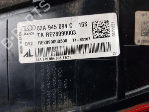 Right tailgate light AUDI A1 Sportback (GBA) 35 TFSI | BP31346484C80