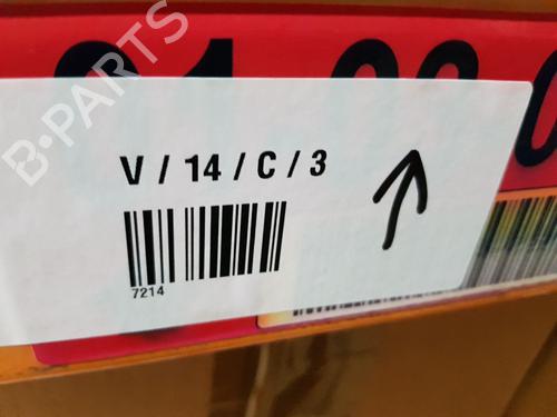 Right front brake caliper VW GOLF VII (5G1, BQ1, BE1, BE2) 2.0 R 4motion | BP29815754M104