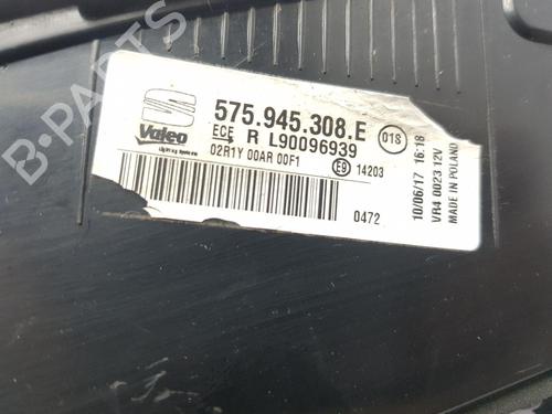Højre baglygte bagklap SEAT LEON (5F1) 1.4 TSI | BP29549329C80 