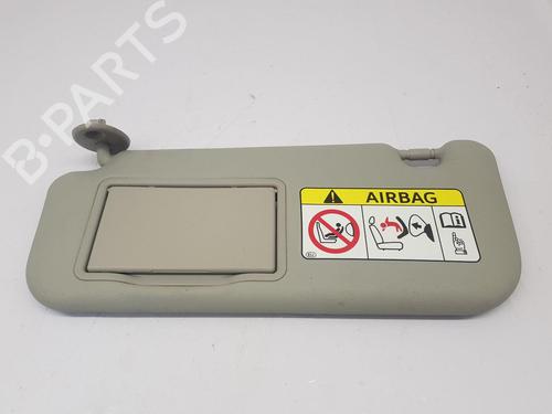 Used Left sun visor TOYOTA AURIS (_E18_) 1.6 (ZRE181_, ZRE185_, ZRE185R, ZRE181R) (132 hp) 32632175