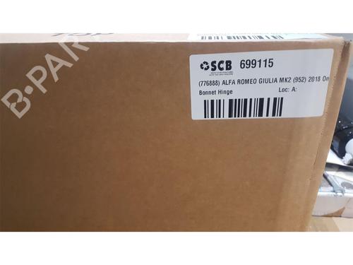 Hinge/Door check strap ALFA ROMEO GIULIA (952_)  | BP23966196C146 