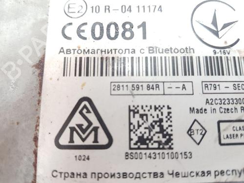 Radio RENAULT SCÉNIC III (JZ0/1_) 1.5 dCi | BP25853690E6 