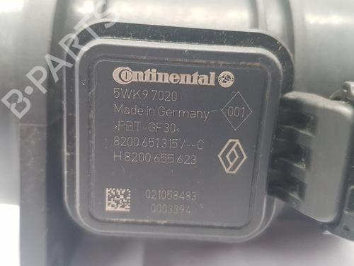 Mass air flow sensor RENAULT KANGOO Express (FW0/1_) 1.5 dCi 75 (FW07, FW10, FW04) | BP33412687M95  - Image 5
