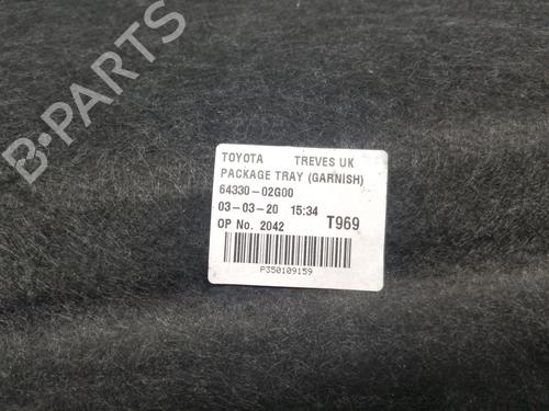 Rear parcel shelf TOYOTA COROLLA Hatchback (_E21_, _EA1_, _EH1_) 1.8 Hybrid (ZWE211, ZWE219) | BP39911677C85 - Image 5