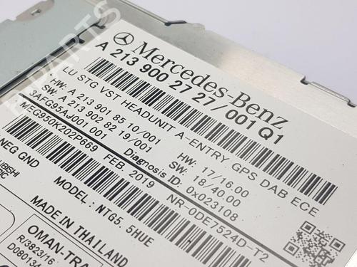 Radio MERCEDES-BENZ C-CLASS (W205) C 200 EQ Boost (205.077) | BP28104945E6 