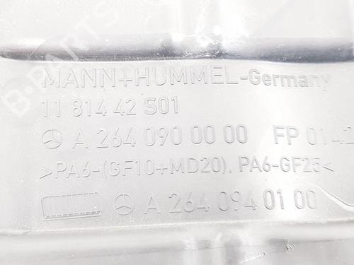 Air filter box MERCEDES-BENZ C-CLASS (W205) C 200 EQ Boost (205.077) | BP29839526M87 