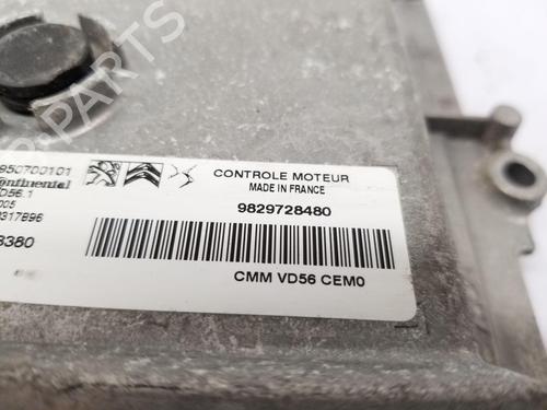 Engine control unit (ECU) DS DS 3 (SA_) 1.2 THP 110 / PureTech 110 (SAHNPS, SAHNZ6, SAHNZT) | BP38409614M57 - Image 5