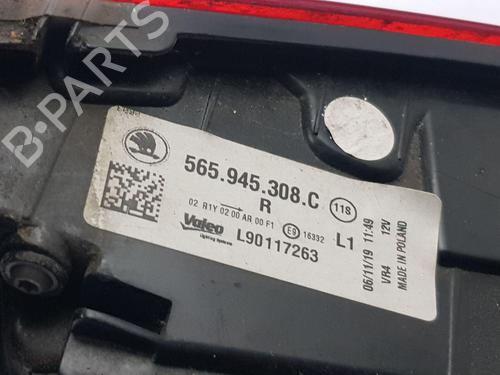 Right tailgate light SKODA KODIAQ I (NS6, NS7, NV7) 2.0 RS Bi-TDI 4x4 | BP32252078C80
