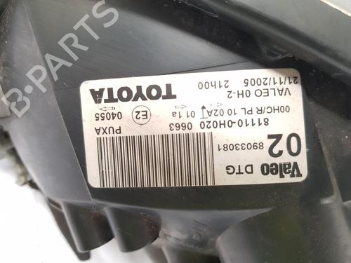 Right headlight TOYOTA AYGO (_B1_) 1.0 (KGB10_, KGB10R) | BP32252092C29 