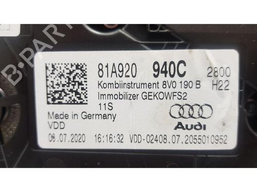 Instrument cluster AUDI Q2 (GAB, GAG)  | BP25463089C47 