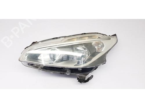 Used Left headlight PEUGEOT 208 I (CA_, CC_) 1.6 HDi / BlueHDi 75 (75 hp) 27487260