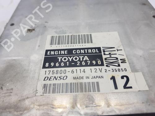 Engine control unit (ECU) TOYOTA HIACE IV Van (__H1_, __H2_) 2.5 D-4D (KLH12, KLH22) | BP30914760M57 