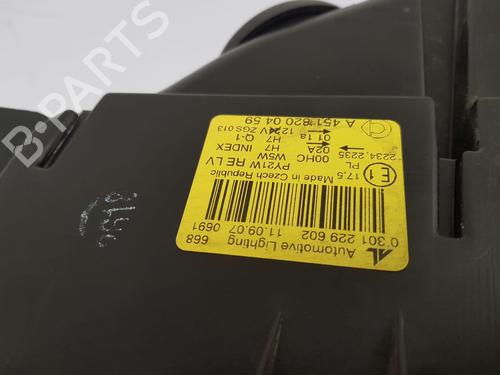 Right headlight SMART FORTWO Coupe (451) 1.0 (451.331, 451.380) | BP32127618C29 