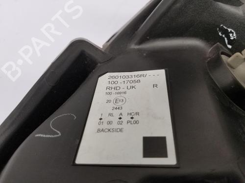 Right headlight RENAULT KANGOO Express (FW0/1_) 1.5 dCi 70 (FW0A, KW0V) | BP35996394C29 - Image 11