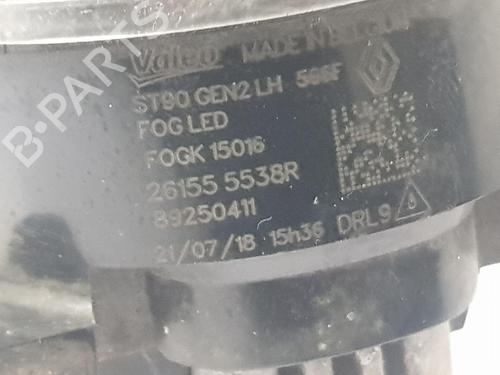 Left front fog light RENAULT CAPTUR I (J5_, H5_) 0.9 TCe 90 | BP32632304C30 