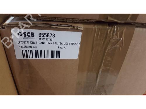 Right headlight KIA PICANTO I (SA) 1.1 | BP23447138C29 