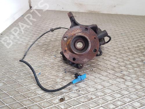 Used Right front steering knuckle PEUGEOT 208 I (CA_, CC_) 1.0 VTi (68 hp) 25839946