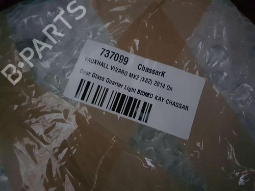Front left quarter glass VAUXHALL VIVARO B Van (X82) 1.6 CDTi | BP30864652C111