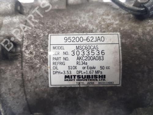 Kompresor / Sprężarka klimatyzacji A/C SUZUKI SX4 (EY, GY) 1.6 VVT (RW416, YA21S) | BP30264505M34