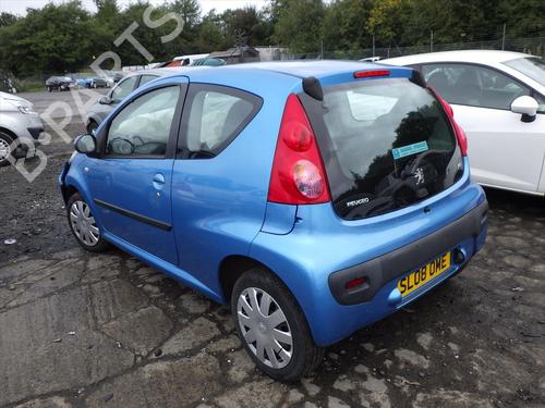 Left front shock absorber PEUGEOT 107 (PM_, PN_) 1.0 | BP26569699M16 