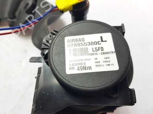 Front left seatbelt HYUNDAI i20 II (GB, IB) 1.4 CRDi | BP24478490I26 