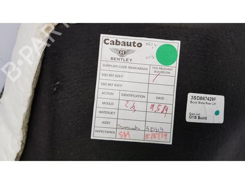 Boot lining BENTLEY CONTINENTAL Convertible (3S_) 6.0 AWD | BP37375944I3 - Image 7