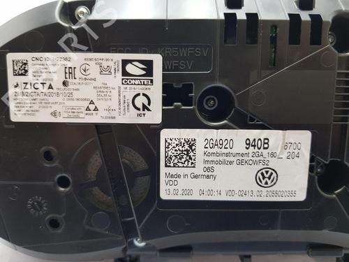 Instrument cluster VW T-ROC (A11, D11)  | BP29492955C47 