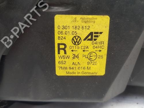 Højre forlygte SEAT ALHAMBRA (7V8, 7V9) 1.9 TDI | BP22665274C29 