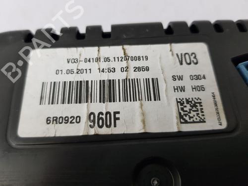Instrument cluster VW POLO V (6R1, 6C1) 1.4 (6R1) | BP29229612C47 