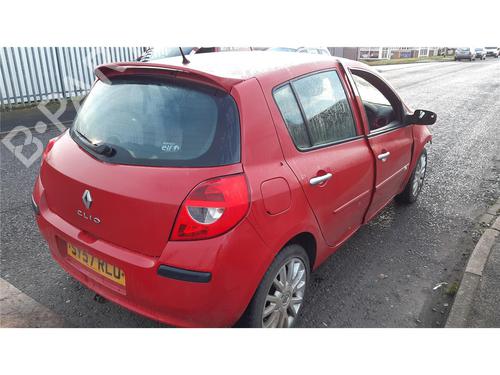 Rear spoiler RENAULT CLIO III (BR0/1, CR0/1) 1.2 16V (BR0P, CR0P) | BP29467261C96 