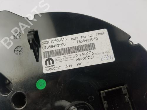 Instrument cluster FIAT 500 (312_) 1.2 (312AXA1A) | BP36459848C47 - Image 4