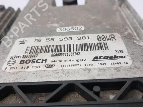 Engine control unit (ECU) VAUXHALL CORSA Mk III (D) (S07) 1.3 CDTI (L08) | BP33833963M57  - Image 5