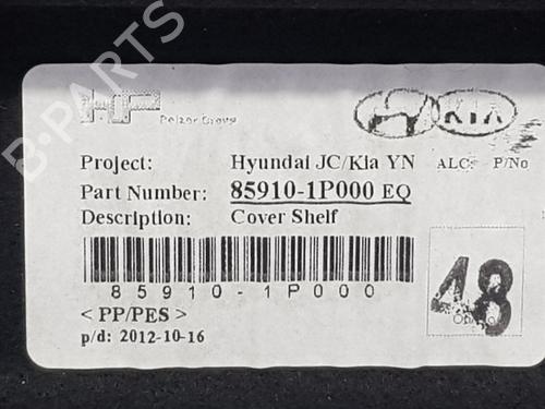 Rear parcel shelf HYUNDAI ix20 (JC) 1.6 | BP29597894C85 