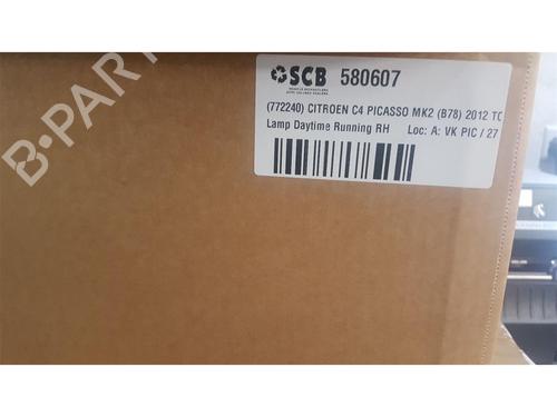 Right daytime light CITROËN C4 SPACETOURER (3D_)  | BP22674165C103  - Image 13
