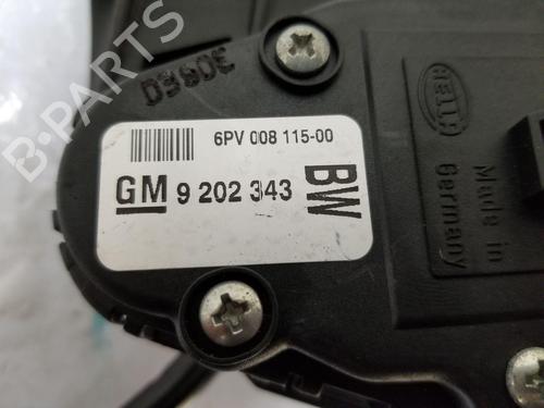 Pedal VAUXHALL ZAFIRA Mk II (B) (A05) 1.9 CDTI | BP22666256I4 