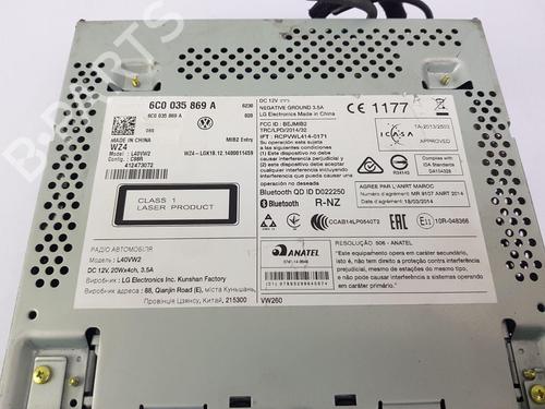 Radio VW POLO V (6R1, 6C1) | BP22208999E6