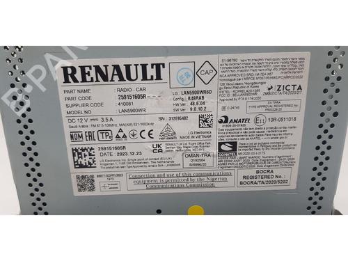 Radio DACIA DUSTER (HM_) 1.6 SCe 115 (HMM1) | BP26667624E6