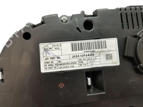 Instrument cluster JAGUAR F-PACE (X761) 3.0 SDV6 AWD | BP22207492C47 