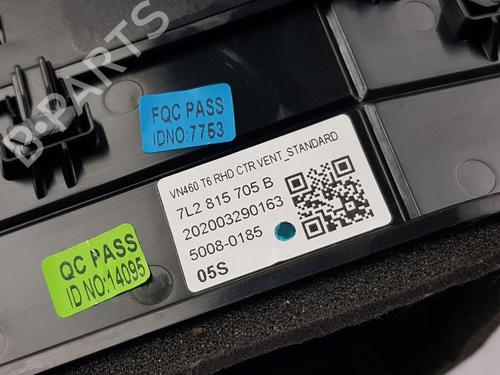 Luftventil VW TRANSPORTER T6 / CARAVELLE T6 Bus (SGB, SGJ, SHB, SHJ) 2.0 TDI 4motion | BP30184892I21