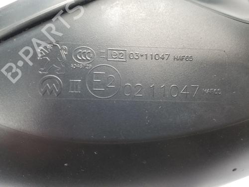 Left mirror PEUGEOT 208 I (CA_, CC_) 1.6 GTi | BP22203397C26
